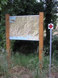 The waymarker board