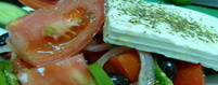 paleochora. Greek Salad