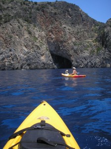 Approaching The Sea Cave