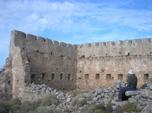 ottoman fort near paleochora