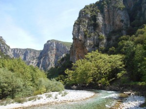 Vikos lower gorge